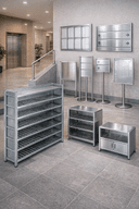 Metal Ayakkabılık ve İlan Panoları